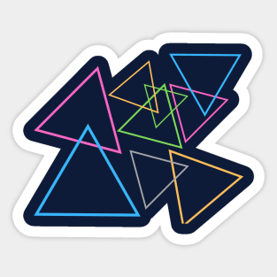 Triangle Texture Sticker